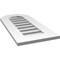 Ekena Millwork Octagonal Top Surface Mount PVC Gable Vent: Functional, w/ 3-1/2"W x 1"P Standard Frame, 14"W x 30"H GVPOT14X3001SF - alternate 4